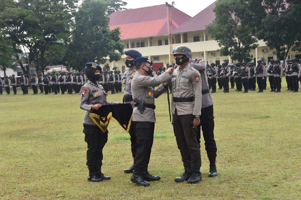 Bintradisi Perwira dan Bintara Sat Brimob Polda Riau Resmi Ditutup 