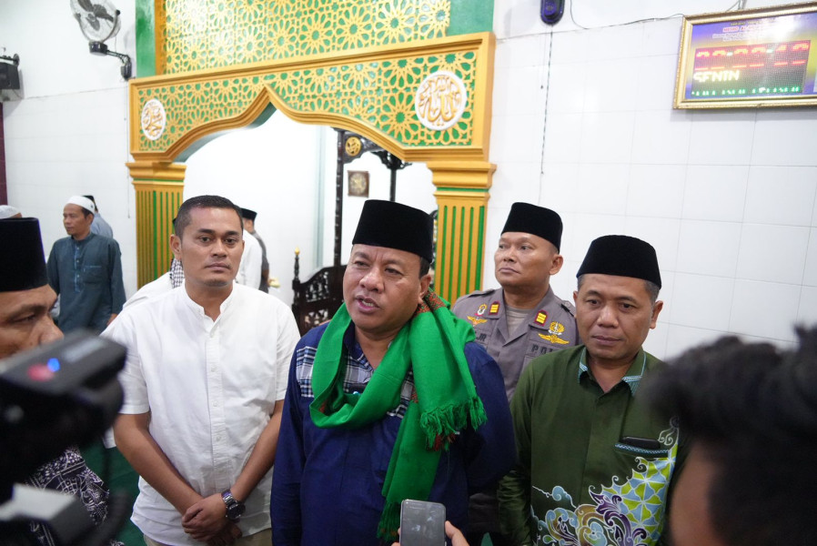 Acara Safari Ramadhan Camat Pangean Minta Pembangunan Jalan Lingkar  Suhardiman Minta PUPR Langsung Eksekusi