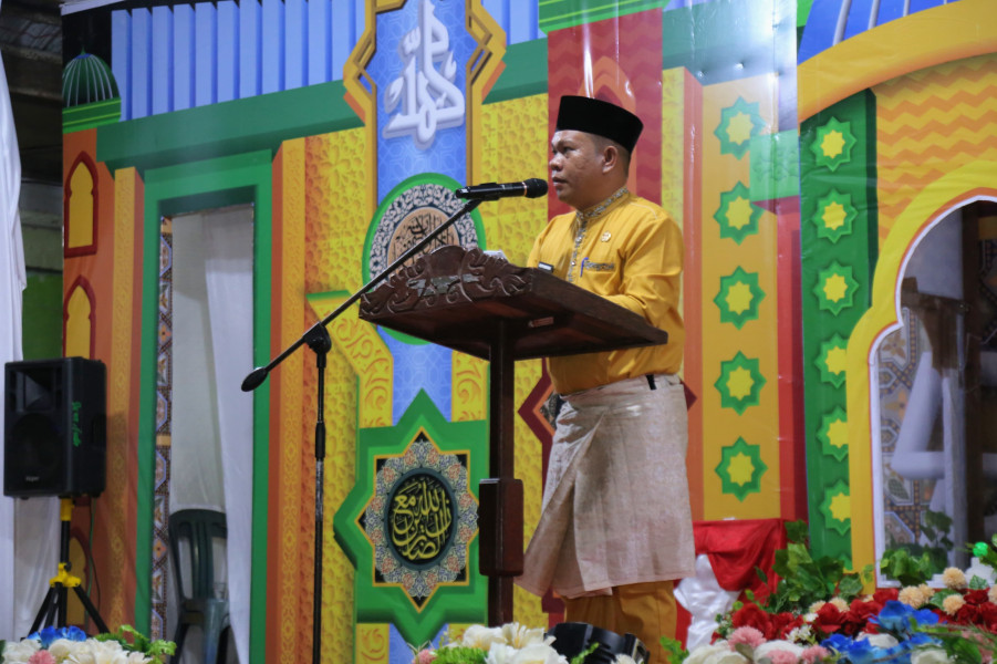 MTQ Ke-XIV Tingkat Kecamatan Pulau Burung Resmi dibuka H. Muammar Khadafi, Sag.,MA