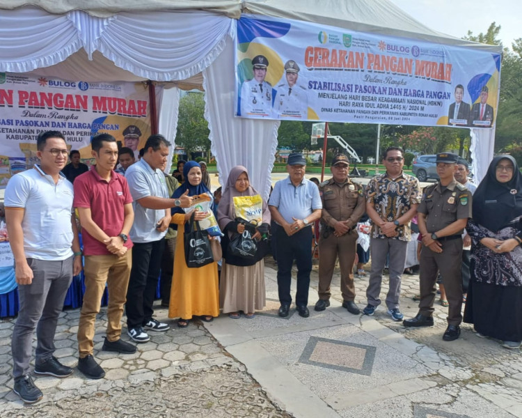 Jelang Idul Adha, Pemkab Rohul Gelar GPM Untuk Stabilitas Harga