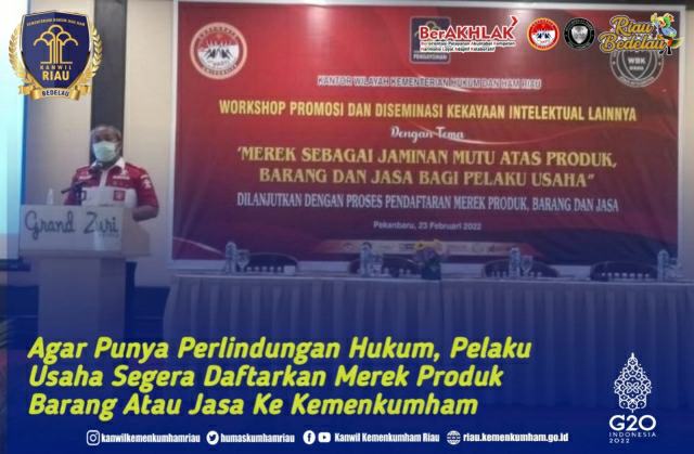 Pelaku Usaha Bisa Daftarkan Merek Produk, Barang atau Jasa ke Kemenkumham, Ini Caranya