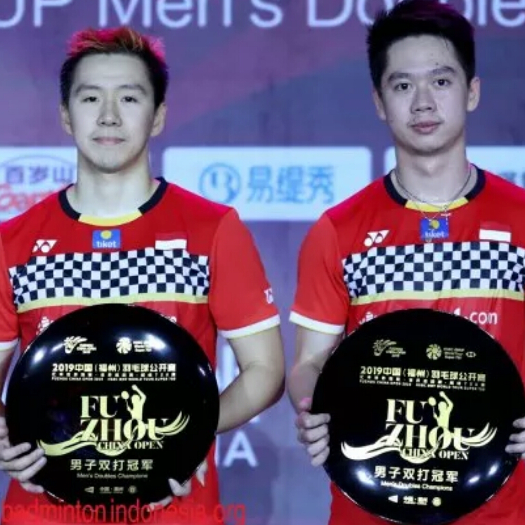 Terima Kasih BWF pada Kevin/Marcus Pasca Fuzhou China Open 2019