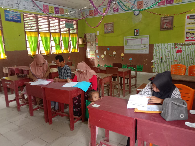 Calon Peserta Didik SDN 018 Sei Arang Tercatat 32 Siswa