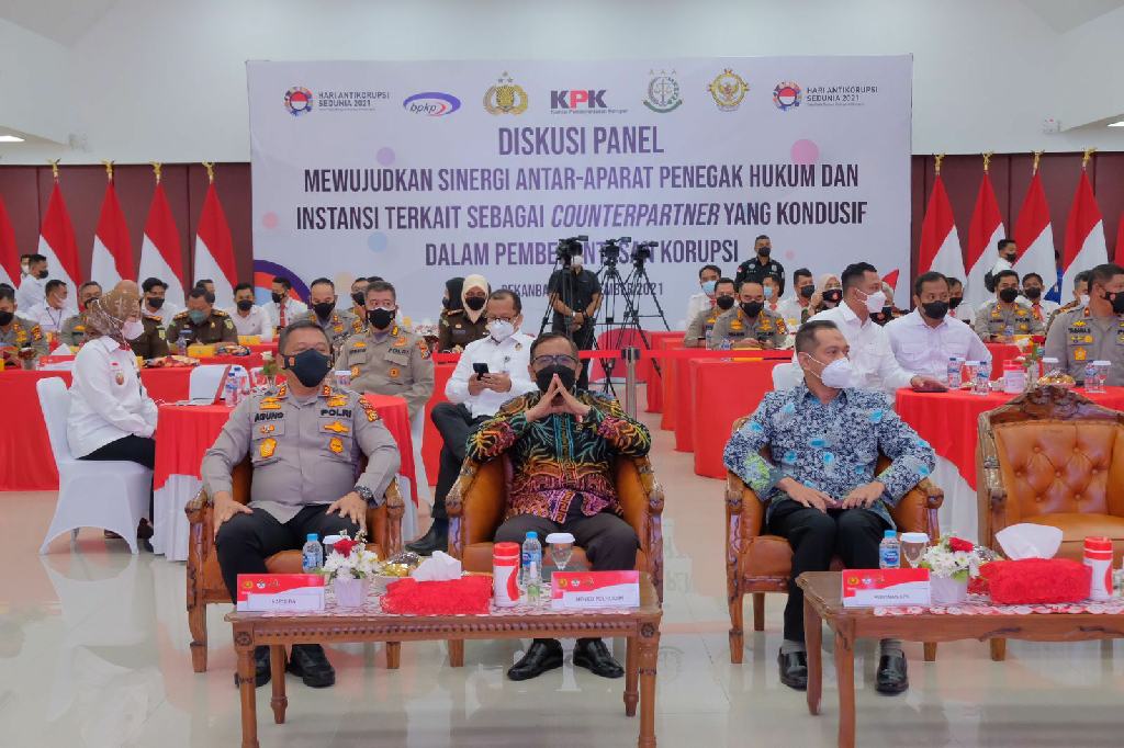 KPK Gelar Rakor Aparat Penegak Hukum di Mapolda Riau, Simak Pembahasannya