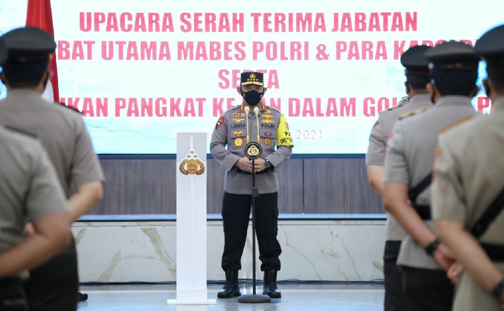 Kapolri: Layani dan lindungi, serta perhatikan rasa keadilan masyarakat