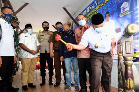 Bupati Kampar Buka Konferensi VI PWI Kabupaten Kampar