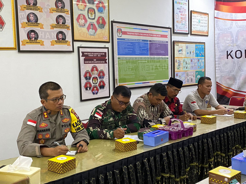 Untuk Logistik Pemilu 2024 Polres Natuna Pastikan Aman