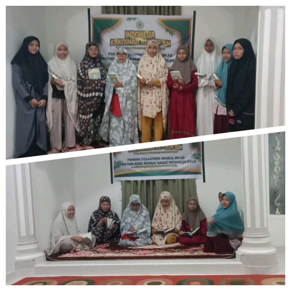 Ponpes Imadul Bilad Pematang Reba Ikutserta Melaksanakan Program Indonesia Khataman Al Qur'an