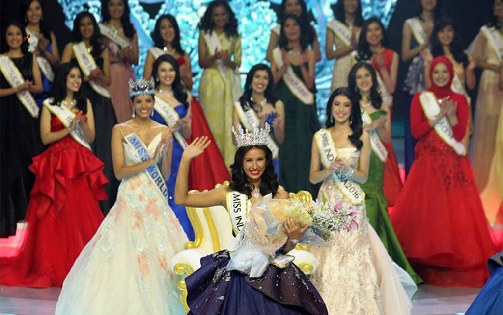 Achintya Nilsen Si Cantik asal NTB Pemenang Miss Indonesia 2017