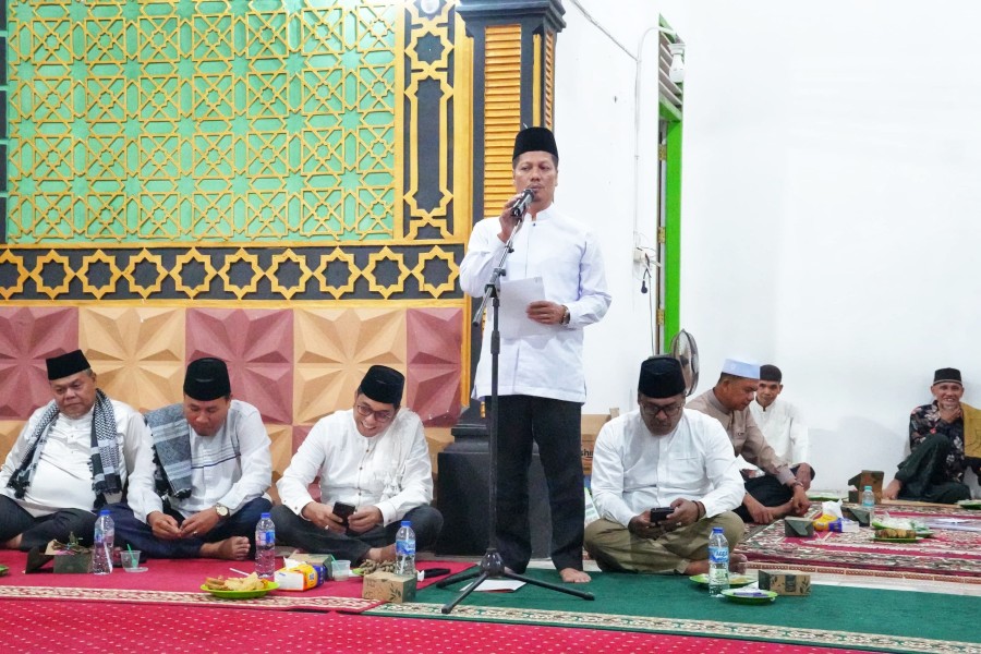 Wakil Bupati Kuansing H Muklisin Menghadiri Safari Ramadhan Di Benai