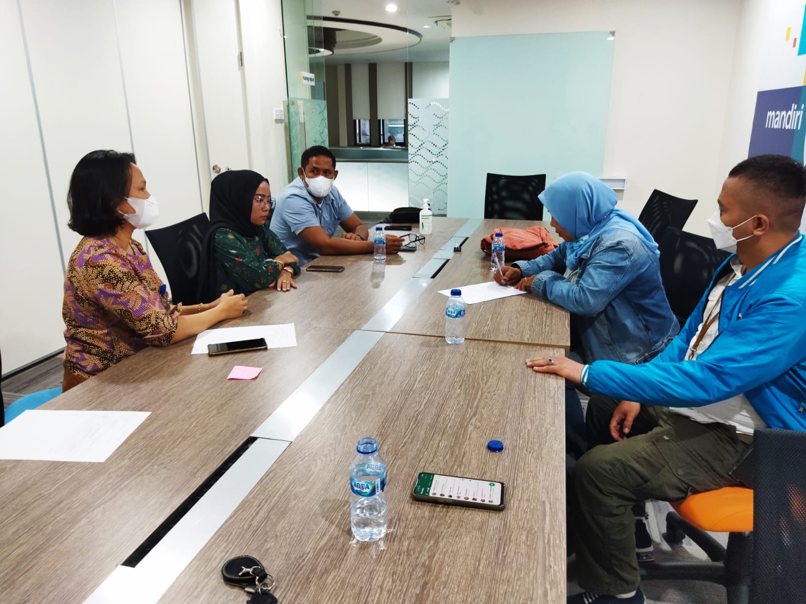 Sukses Bantu Janda Istri Wartawan, KNPI Riau Harap Bank Mandiri Salurkan CSR