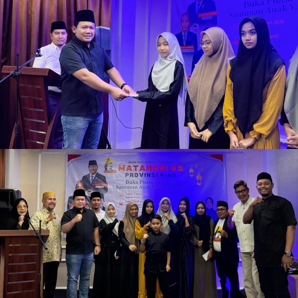 MATAHARI 08 Riau Gelar Buka Puasa Bersama dan Santuni Anak Yatim serta Kaum Dhuafa