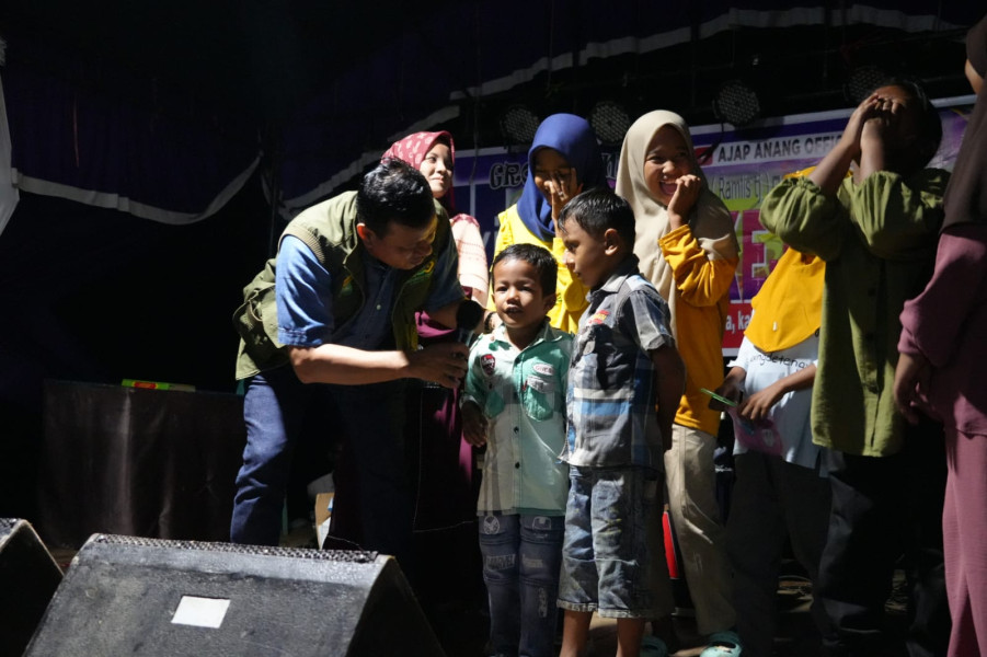 Hadiri Syukuran Jalur Sijontiak Lawik Bupati Jalan Pulau Jambu Akan DiPerbaiki