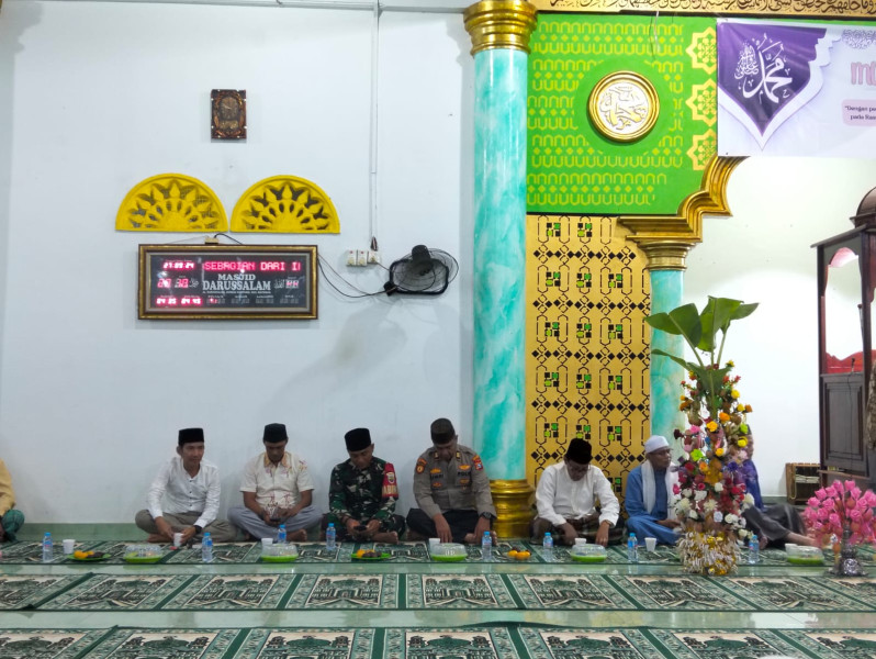 Kanit Samapta AKP Humri Hadiri Maulid Nabi Muhammad SAW, Ajak Masyarakat Ciptakan Pilkada Damai 2024