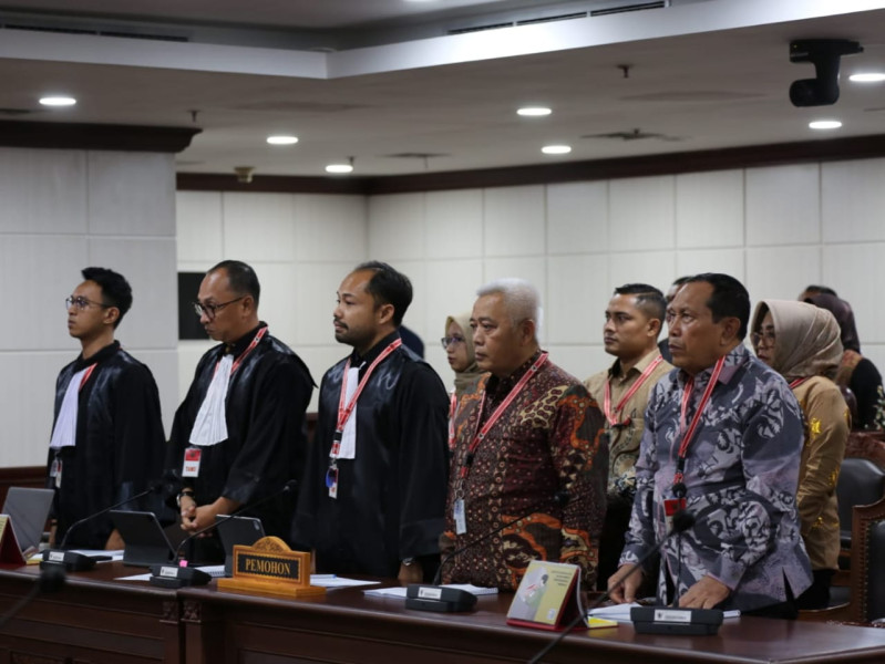 Terkait UU No 10 Tahun 2016 Tentang Pilkada, 13 Kepala Daerah Minta MK Desain Ulang Jadwal Pilkada