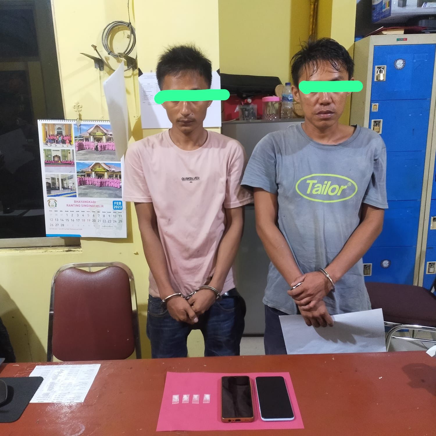 Pemakai Dan Pengedar Sabu Diringkus Satresnarkoba Polres Kuansing