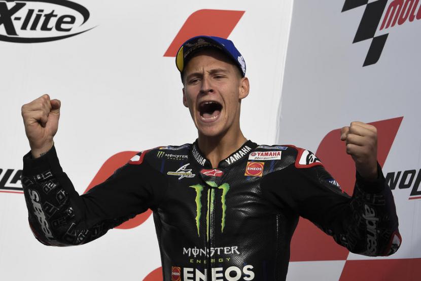 Finis Keempat di MotoGP Emilia Romagna, Fabio Quartararo Segel Gelar Juara Dunia 2021
