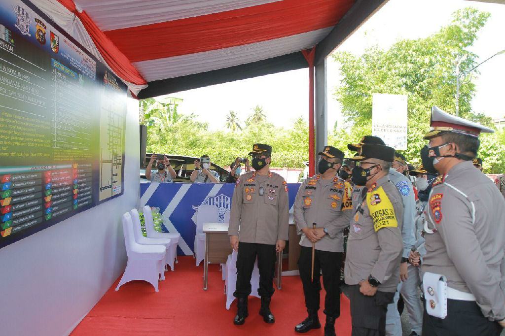 Kakorlantas Polri: Penyekatan Saat PPKM Untuk Menekan Angka Penyebaran Covid-19