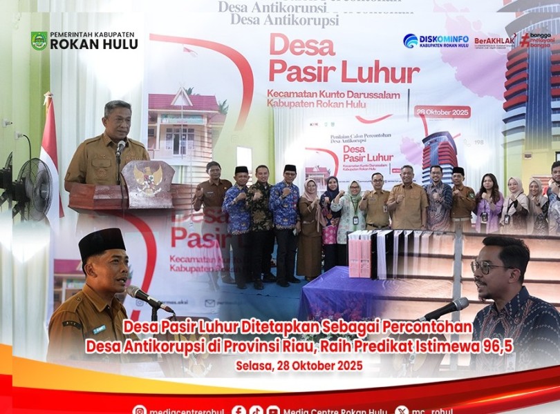 Desa Pasir Luhur Raih Predikat Istimewa, KPK Tetapkan Sebagai Desa Percontohan Antikorupsi 2025