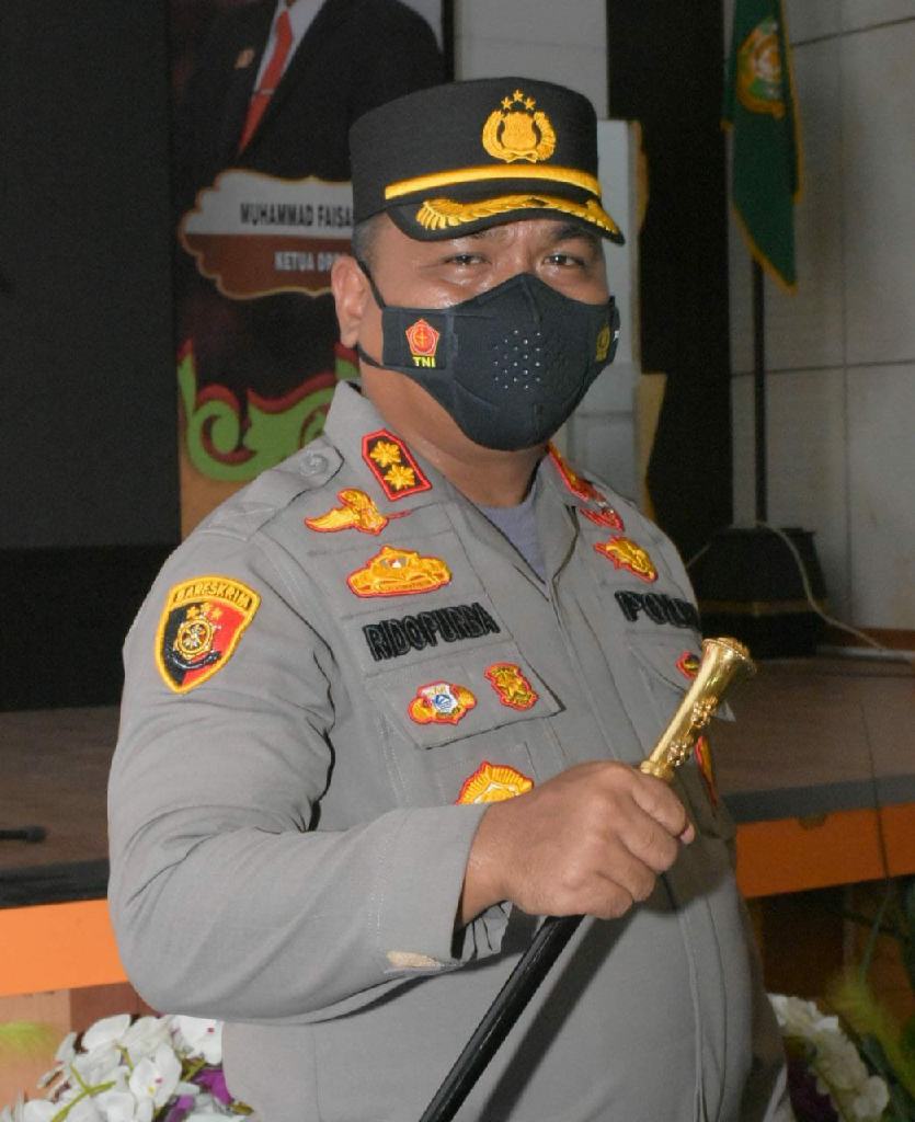 Kabupaten Kampar PPKM Level 1, Kapolres Rido Purba Apresiasi Tim Satgas Covid-19