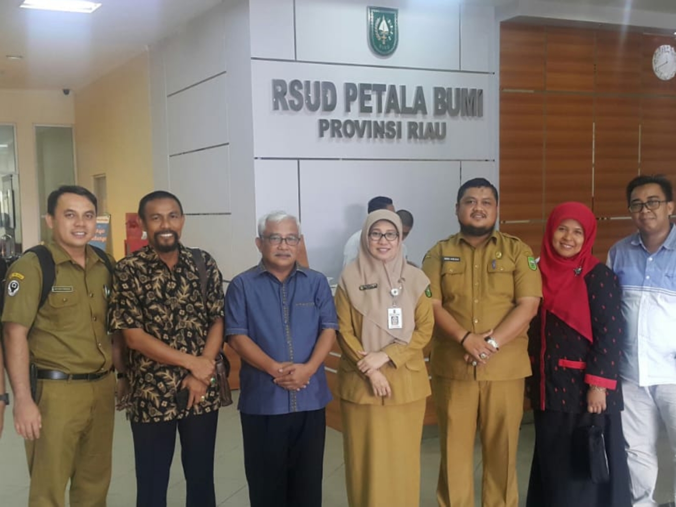 Direktur RSUD PH Tembilahan Kunjungi RSUD Petala Bumi Provinsi Riau