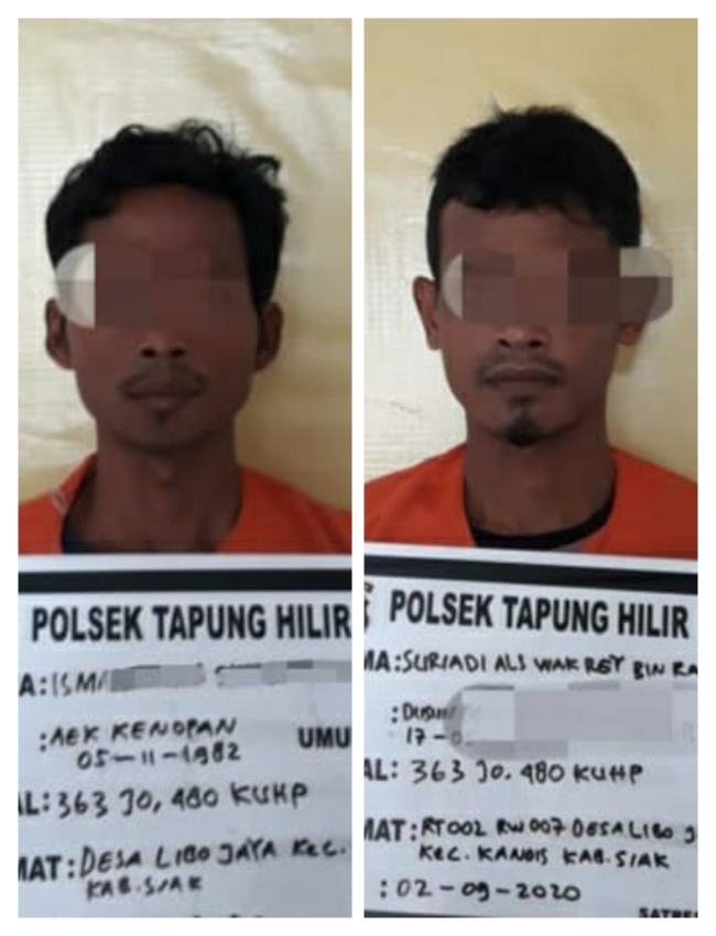 Polisi Tangkap Pelaku Pencurian dan Penadah Barang Curian