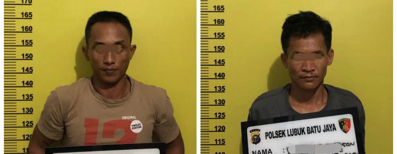 Curi Sepeda Motor di Halaman Masjid, Polsek Lubuk Batu Jaya Ringkus Dua Tersangka