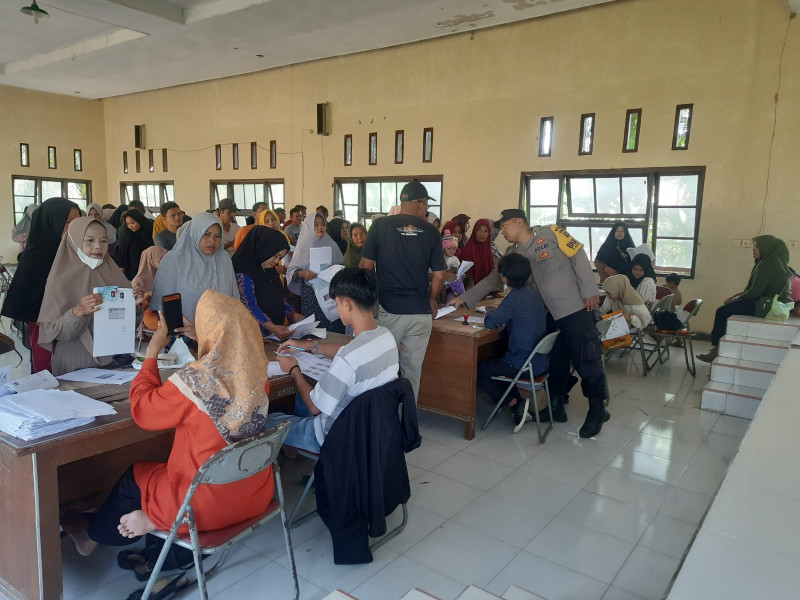 Penyaluran Bantuan Pangan Beras Cadangan Pemerintah (BP-BCP) Tahap-2 Bulan Mei 2024 di Kecamatan Simpang Keuramat, Kabupaten Aceh Utara