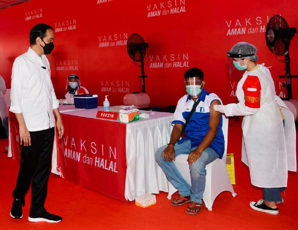 1 Juta Vaksin Hadiah Bhayangkara ke-75 Untuk Masyarakat Sehat-Indonesia maju