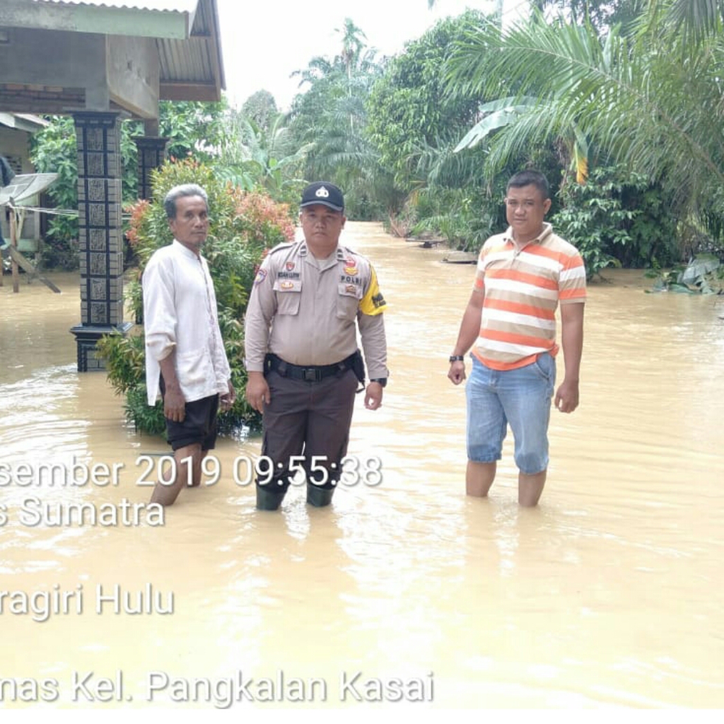 Banjir Ahad Kemaren, Landa Sebagian Rumah Warga di Simpang PT. KAT