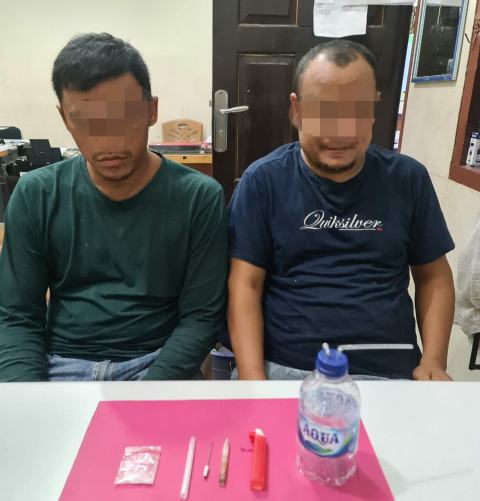 3 Pelaku Narkoba Diciduk Resnarkoba Polres Kampar di Sebuah Pondok