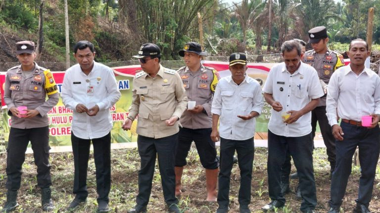 Wabup Natuna Tanam Jagung Secara Serentak