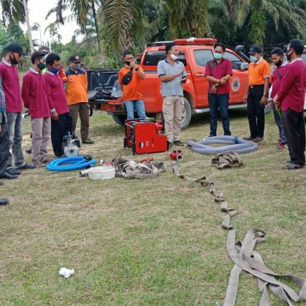 Desa Sibabat Gelar Pelatihan Kesiapsiagaan dan Penanggulangan Bencana Alam