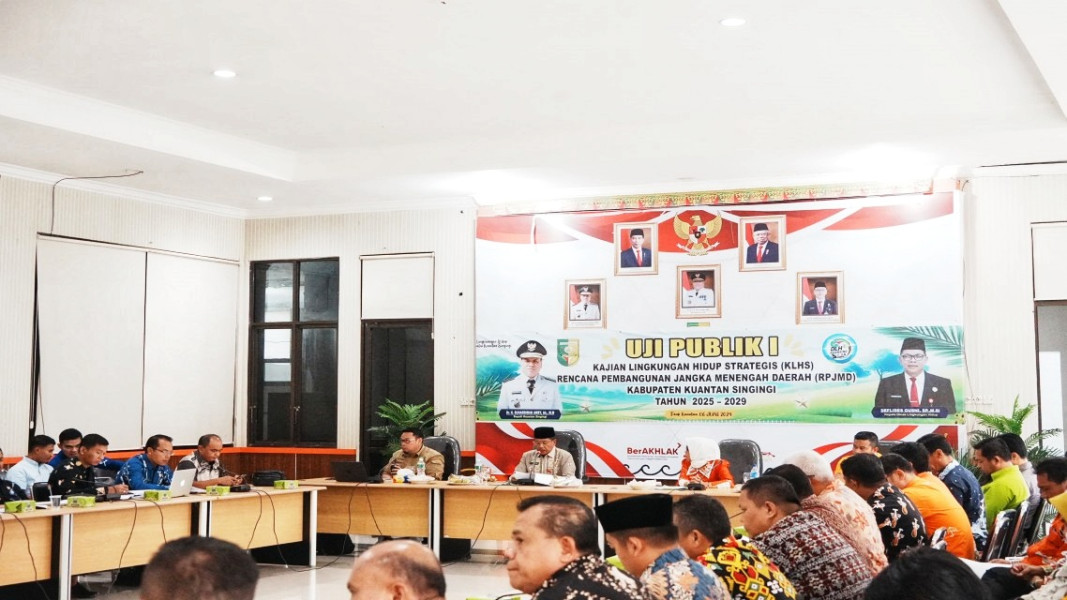 Uji Publik I KLHS, Bupati Berharap Pembangunan Berkualitas Mampu Meminimalisir Terhadap Dampak Lingkungan