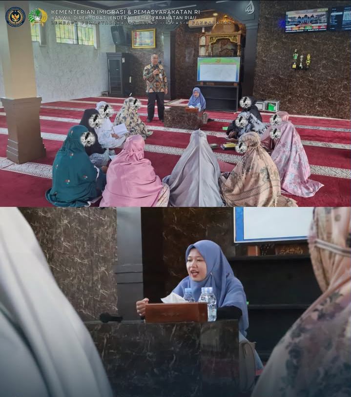 Lapas Pasir Pangaraian Perkuat Pembinaan Spiritual, Warga Binaan Perempuan Tekun Belajar Al-Qur'an