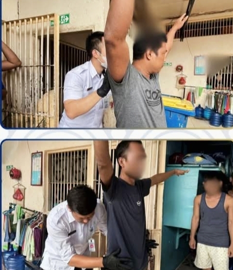 Razia Kamar Hunian Kembali Digelar Lapas Bagansiapiapi