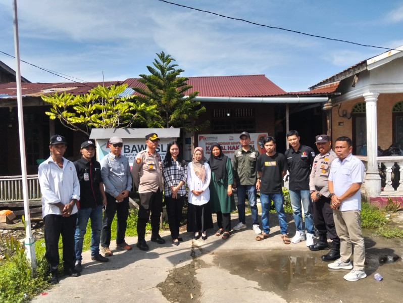 Polsek Kateman dan Panwascam Kateman Rutin Koordinasi untuk Ciptakan Pilkada Damai 2024