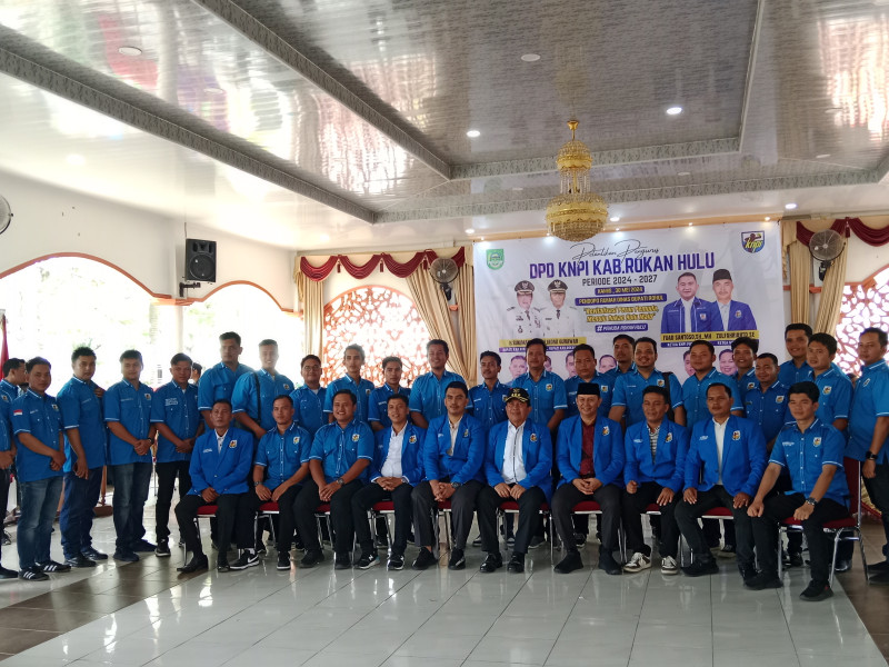 Pengurus KNPI Periode 2024-2027 Resmi Di Lantik Yang Disaksikan Bupati Rohul