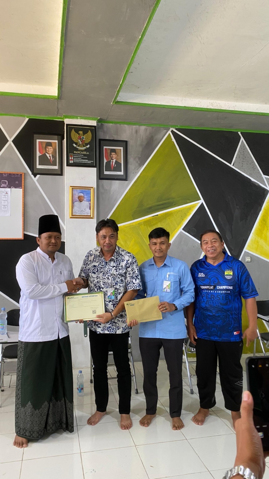 As Salam Mubarokah jadi Ponpes pertama terdaftar lengkap seluruh Program BPJS Ketenagakerjaan di Kuantan Singing