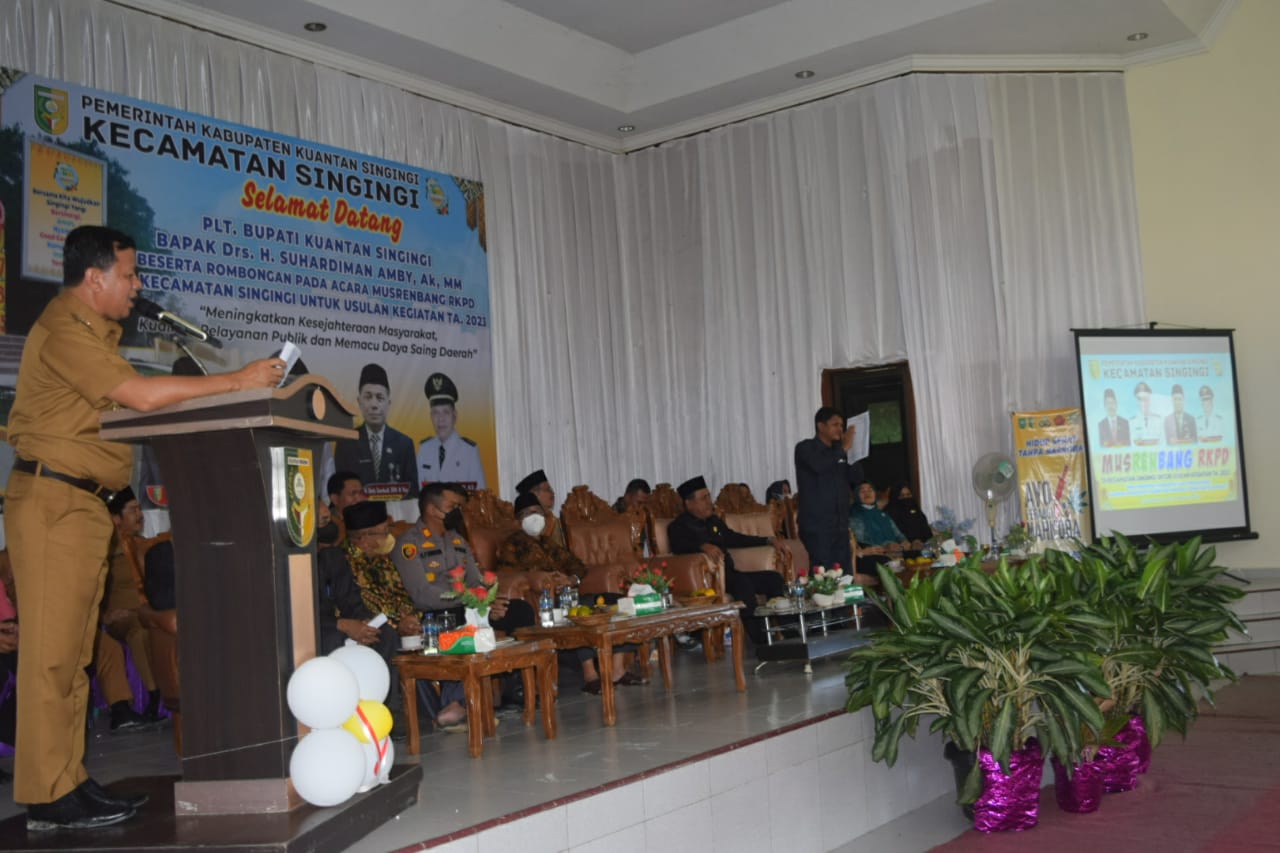 Musrenbang Kecamatan Singingi, Semua Usulan Pembangunan Diterima DPRD Kuansing