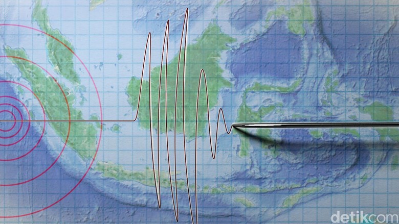 Gempa 7,1 M Guncang Barat Daya Ternate, Berpotensi Tsunami