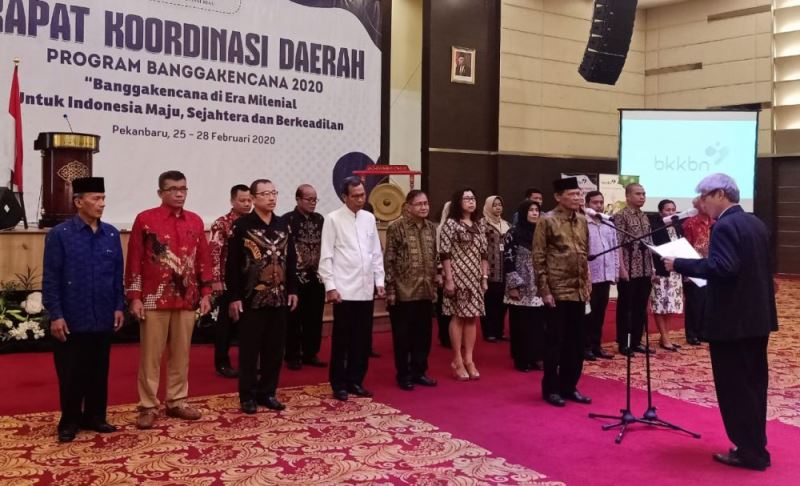 Forum Antar Umat Beragama Peduli Keluarga Sejahtera dan Kependudukan Riau Periode 2019-2024 Dilantik