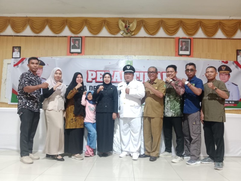 Kades Purnomo Resmi Dilantik Kembali, Siap Wujudkan Desa Sungai Banyak Ikan yang Lebih Maju