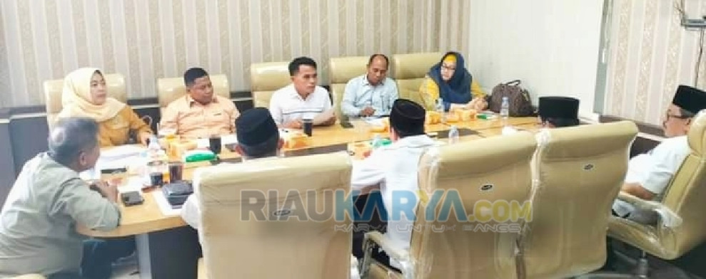 DPRD Rohil Terima Kunjungan Silaturahmi Pengurus Baru Baznas Rohil