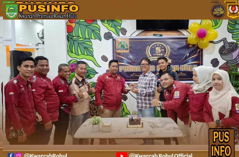 Anniversary ke-5 Purna DKC Rohul, Wadah Silaturahmi Dan Refleksi Perjalanan Pramuka