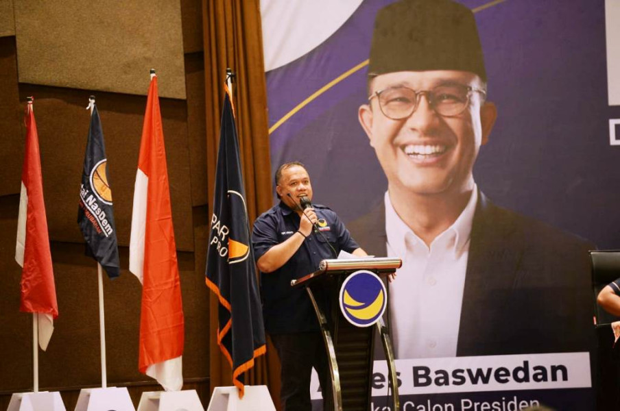Mantan Bupati Inhu Dua Periode, Yopi Arianto Resmi Jabat Sekretaris DPW Partai NasDem Riau