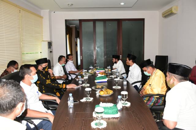 Hadapi MTQ XXXIX Riau 2021, Pemkab Pelalawan Kunjungi Kampar