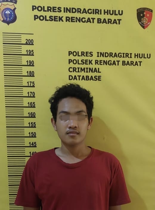 Kantongi Sabu, Polsek Rengat Barat Ringkus Remaja Pematang Reba