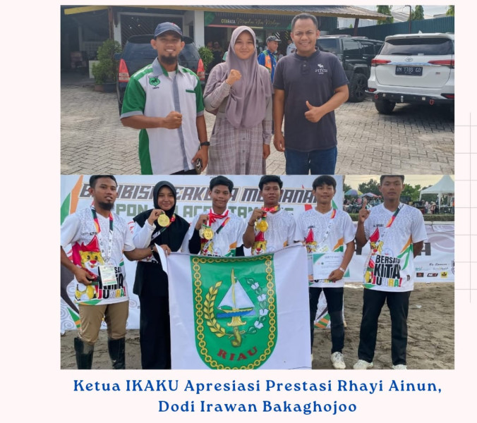 Rhayi Ainun Raih Medali Emas PON Aceh Sumut, Ini Pesan Dodi Irawan