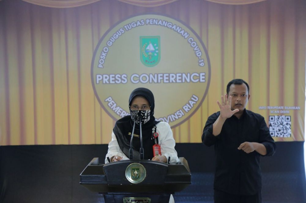 Inhu Tambah Satu, Meranti Perdana, Total 88 Kasus Positif Covid-19 di Riau